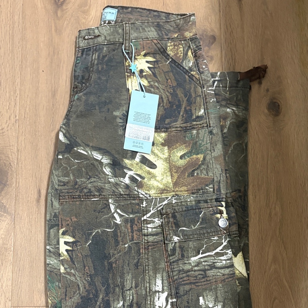 ReviceCamo Print viral pants Multicolor Woodland Pattern, brand new with tags 26 - Picture 13 of 15